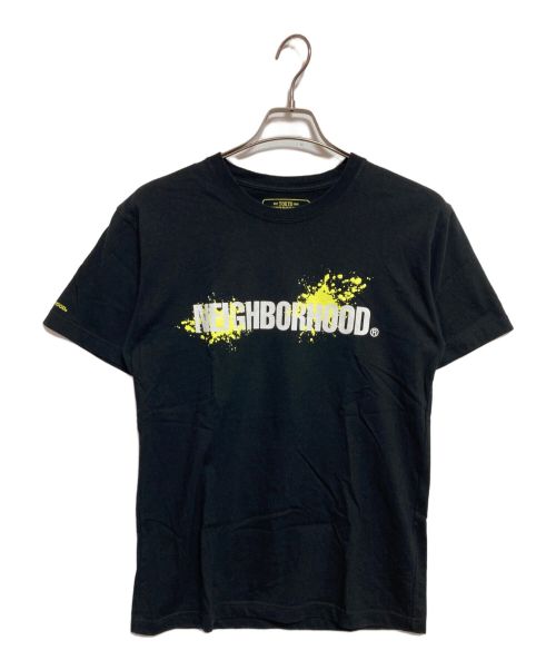 NEIGHBORHOOD（ネイバーフッド）NEIGHBORHOOD (ネイバーフッド) スプリットプリントTシャツ ブラック サイズ:下記参照の古着・服飾アイテム
