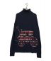 COACH (コーチ) Horse And Carriage Intarsia Turtleneck ネイビー サイズ:M：9800円