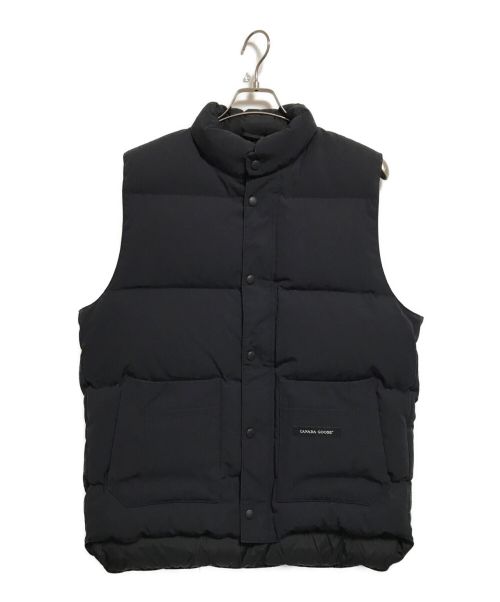 CANADA GOOSE（カナダグース）CANADA GOOSE (カナダグース) WINDSOR VEST ブラック サイズ:Lの古着・服飾アイテム