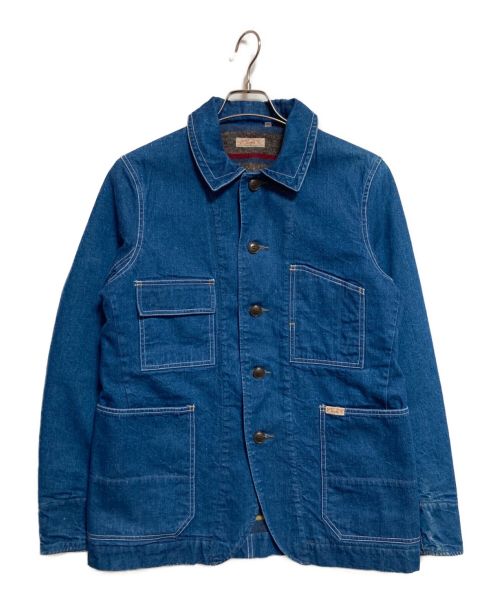 SUGAR CANE（シュガーケーン）SUGAR CANE (シュガーケーン) NEP DENIM WORK JACKET インディゴ サイズ:Sの古着・服飾アイテム