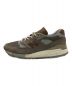 NEW BALANCE (ニューバランス) ローカットスニーカー ブラウン サイズ:26cm：6800円