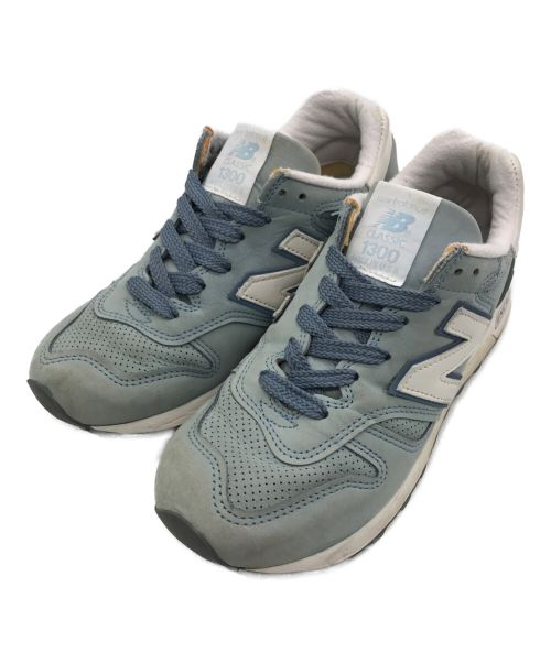 NEW BALANCE（ニューバランス）NEW BALANCE (ニューバランス) ローカットスニーカー ブルー サイズ:24cmの古着・服飾アイテム