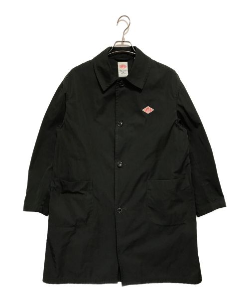 DANTON（ダントン）DANTON (ダントン) ステンカラーコート ブラック サイズ:SIZE 38の古着・服飾アイテム