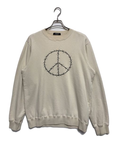 UNDERCOVER（アンダーカバー）UNDERCOVER (アンダーカバー) SWEAT Thorn peace ベージュ サイズ:SIZE 5の古着・服飾アイテム