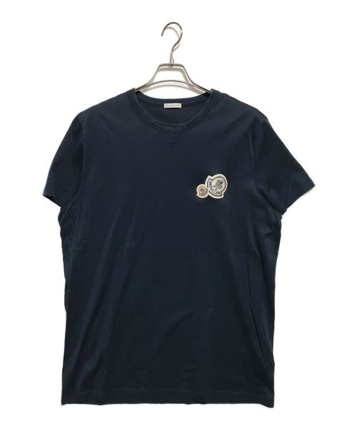 MONCLER（モンクレール）MONCLER (モンクレール) MAGLIA T-SHIRT ネイビー サイズ:XXLの古着・服飾アイテム