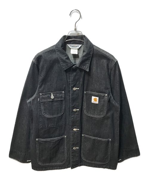 CarHartt（カーハート）CarHartt (カーハート) デニムカバーオール ブラック サイズ:Ｍの古着・服飾アイテム