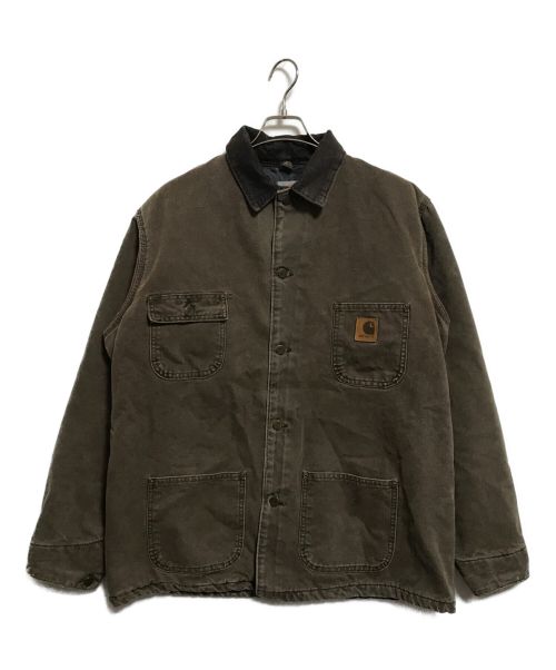 CarHartt（カーハート）CarHartt (カーハート) ダックジャケット ブラウン サイズ:不明の古着・服飾アイテム