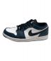 NIKE (ナイキ) Air Jordan 1 Low ネイビー サイズ:27.5cm(下記参照)：9000円