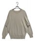 MICA&DEAL（マイカ＆ディール）の古着「SIDE RIB KNIT PULLOVER」｜ベージュ