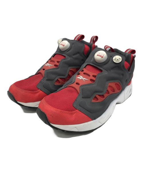 REEBOK（リーボック）REEBOK (リーボック) INSTAPUMP FURY レッド×グレー サイズ:25.5cmの古着・服飾アイテム