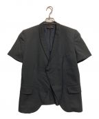 COMME des GARCONSコムデギャルソン）の古着「ショートスリーブデザインジャケット」｜ブラック