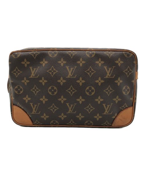 LOUIS VUITTON（ルイ ヴィトン）LOUIS VUITTON (ルイ ヴィトン) コンピエーニュ28 セカンドバッグ ブラウンの古着・服飾アイテム