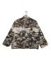 south2 west8 (サウスツー ウエストエイト) Hunting Shirt Cotton Back Sateen / Painting Pt. ホワイト×ブラウン サイズ:S 未使用品：9800円