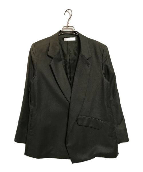 ETHOSENS（エトセンス）ETHOSENS (エトセンス) STRING TAILORED JACKET オリーブ サイズ:不明の古着・服飾アイテム