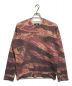 stussy（ステューシー）の古着「TIGRIS PRINT SWEATER」｜ピンク