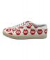 CELINE (セリーヌ) White Leather Red Lips Low Top Sneakers ホワイト サイズ:SIZE38：16000円