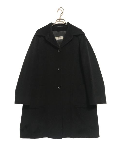 MaxMara（マックスマーラ）MaxMara (マックスマーラ) チェスターコート ブラック サイズ:SIZE40(下記参照)の古着・服飾アイテム