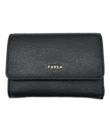 FURLA（フルラ）の古着「バビロン3つ折り財布」｜ブラック