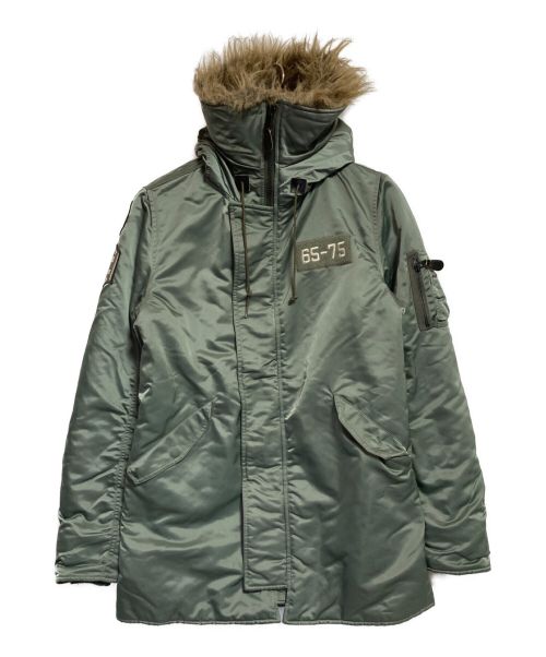 Hysteric Glamour（ヒステリックグラマー）Hysteric Glamour (ヒステリックグラマー) RIMALOFT N-3Bジャケット グリーン サイズ:Mの古着・服飾アイテム