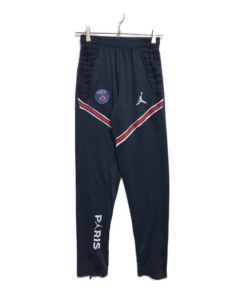 JORDAN（ジョーダン）JORDAN (ジョーダン) PARIS SAINT-GERMAIN (パリ・サン ジェルマン) トラックパンツ ネイビー サイズ:Sの古着・服飾アイテム