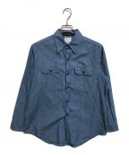 MADISON BLUEマディソンブルー）の古着「HAMPTON CHAMBRAY SHIRT」｜インディゴ