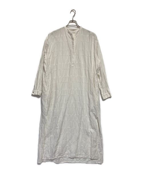 ne quittez pas（ヌキテパ）ne quittez pas (ヌキテパ) Cotton Linen Hemla Kurta ホワイト サイズ:なし(下記参照)の古着・服飾アイテム