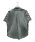 RALPH LAUREN (ラルフローレン) 半袖チェックシャツ グリーン×ネイビー サイズ:下記参照：4800円