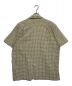 POLO RALPH LAUREN (ポロ・ラルフローレン) 半袖チェックシャツ ベージュ×グリーン サイズ:L：5800円