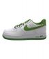 NIKE (ナイキ) Air Force 1 Low 07 ホワイト×グリーン サイズ:SIZE 26cm：4800円