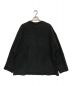 ATON (エイトン) GARMENT DYE URAKE Aラインオーバーサイズプルオーバー ブラック サイズ:SIZE 06：7000円