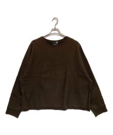 ATON（エイトン）の古着「NATURAL DYE URAKE SWEAT」｜ブラウン