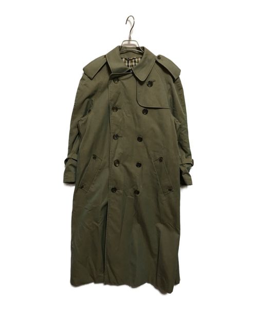 Aquascutum（アクアスキュータム）Aquascutum (アクアスキュータム) トレンチコート オリーブ サイズ:下記参照の古着・服飾アイテム