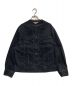 BLURHMS（ブラームス）の古着「COLLARLESS Denim Jacket」｜ブラック