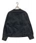 BLURHMS (ブラームス) COLLARLESS Denim Jacket ブラック サイズ:0（下記参照）：17800円