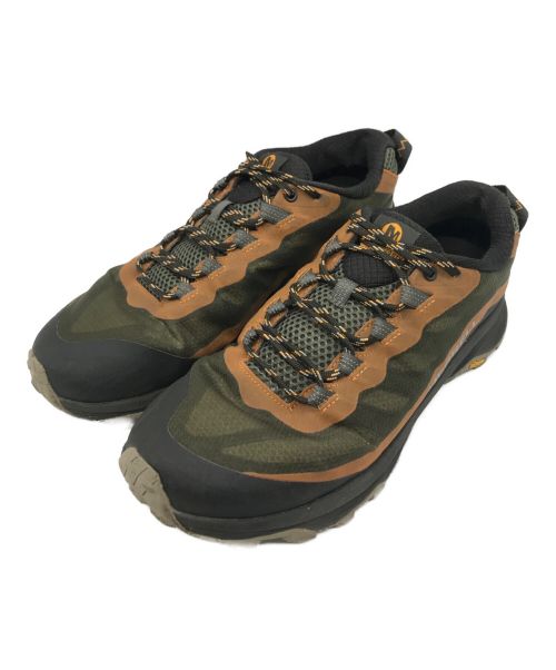 MERRELL（メレル）MERRELL (メレル) MOAB SPEED GORE-TEX グリーン×オレンジ サイズ:下記参照の古着・服飾アイテム