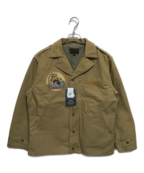 Pherrow's（フェローズ）Pherrow's (フェローズ) USAAF Lone Wolves M-41 Field Jacket ベージュ サイズ:SIZE40の古着・服飾アイテム