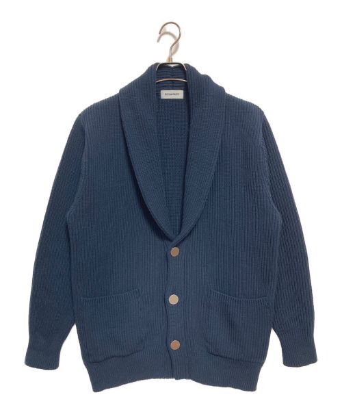 GENTLEMAN PROJECTS（ジェントルマン プロジェクト）gentleman projects (ジェントルマン プロジェクト) THE WOOSTER CARDIGAN ネイビー サイズ:Mの古着・服飾アイテム