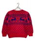 RALPH LAUREN (ラルフローレン) ノルディックセーター レッド サイズ:M：6800円