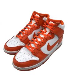 NIKE（ナイキ）の古着「DUNK HI RETRO」｜ホワイト×オレンジ