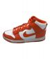 NIKE (ナイキ) DUNK HI RETRO ホワイト×オレンジ サイズ:下記参照：8000円