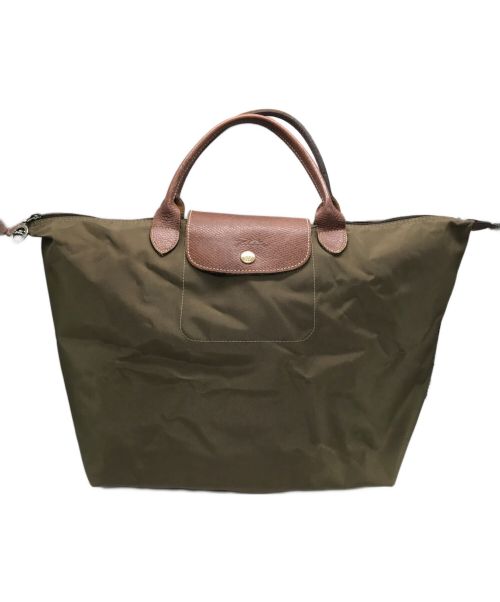 LONGCHAMP（ロンシャン）LONGCHAMP (ロンシャン) トートバッグ カーキの古着・服飾アイテム