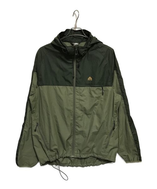 NIKE ACG（ナイキエージーシー）NIKE ACG (ナイキエージーシー) 00’S フーデッドジャケット オリーブ サイズ:Lの古着・服飾アイテム