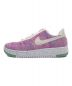 NIKE (ナイキ) Ａir Force 1 CRATER FLYKNIT パープル×ピンク サイズ:24cm：4480円