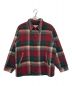 WOOLRICH（ウールリッチ）の古着「ボアウールジャケット」｜レッド×グリーン