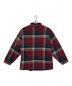 WOOLRICH (ウールリッチ) ボアウールジャケット レッド×グリーン サイズ:L：5800円