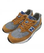 NEW BALANCEニューバランス）の古着「ローカットスニーカー」｜オレンジ×グレー