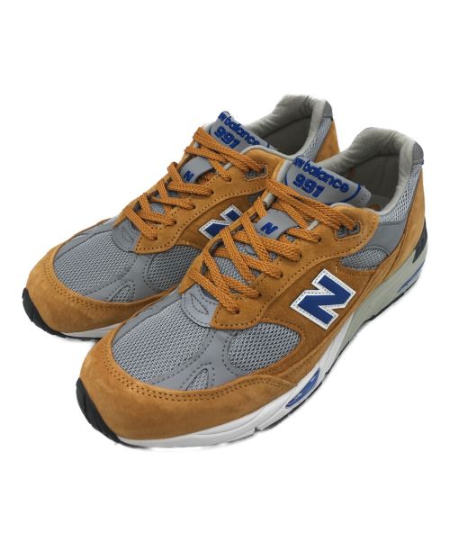 NEW BALANCE（ニューバランス）NEW BALANCE (ニューバランス) ローカットスニーカー オレンジ×グレー サイズ:下記参照の古着・服飾アイテム