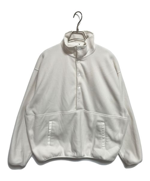 Y（ワイ）Y (ワイ) RECYCLE POLYESTER FLEECE BZ ホワイト サイズ:1（下記参照）の古着・服飾アイテム