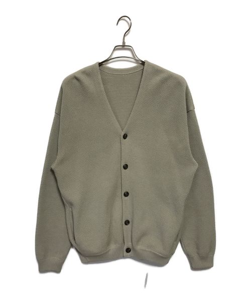 crepuscule（クレプスキュール）crepuscule (クレプスキュール) moss stitch V/N cardigan ベージュ サイズ:SIZE1の古着・服飾アイテム