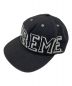 Supreme（シュプリーム）の古着「Banner 5-Panel Cap」｜ブラック